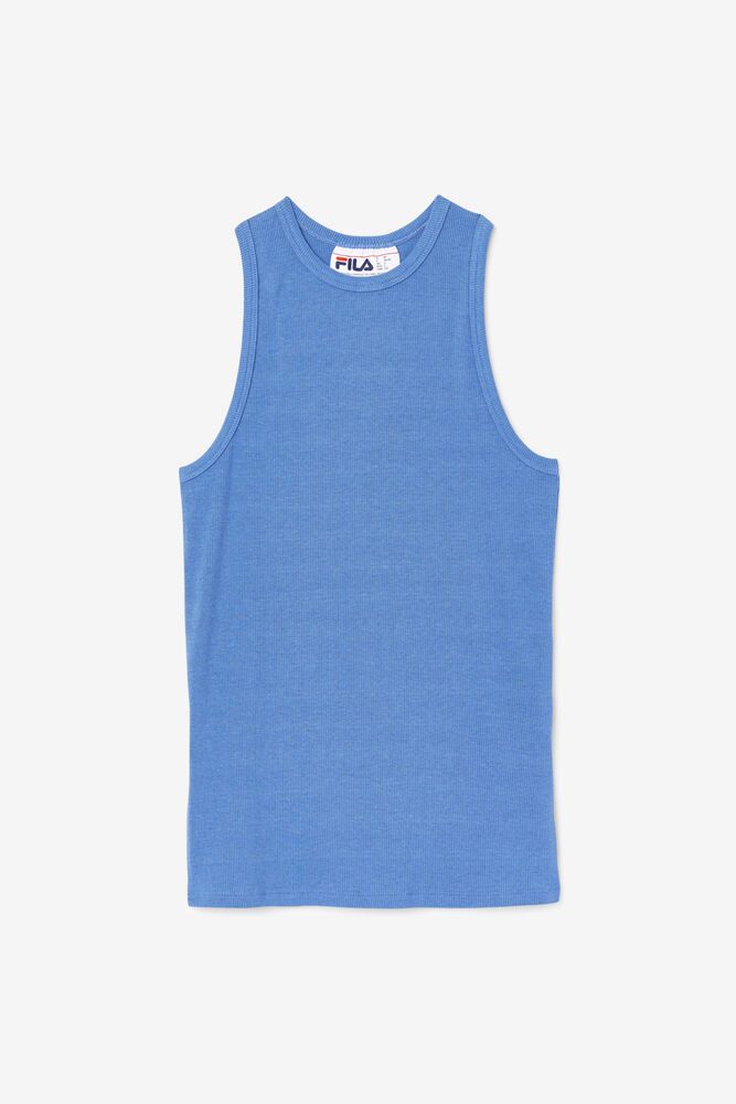 Fila Alexia Blue Tank Top Womens - NZ 38275-NUFH